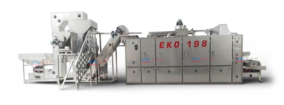 Belt Type Nut Roasting Machines