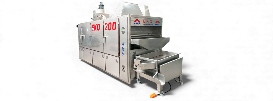 Belt Type Nut Roasting Machines