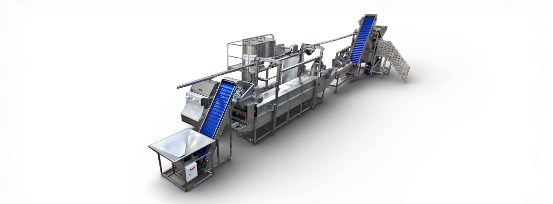 Tunnel Type Frying Line