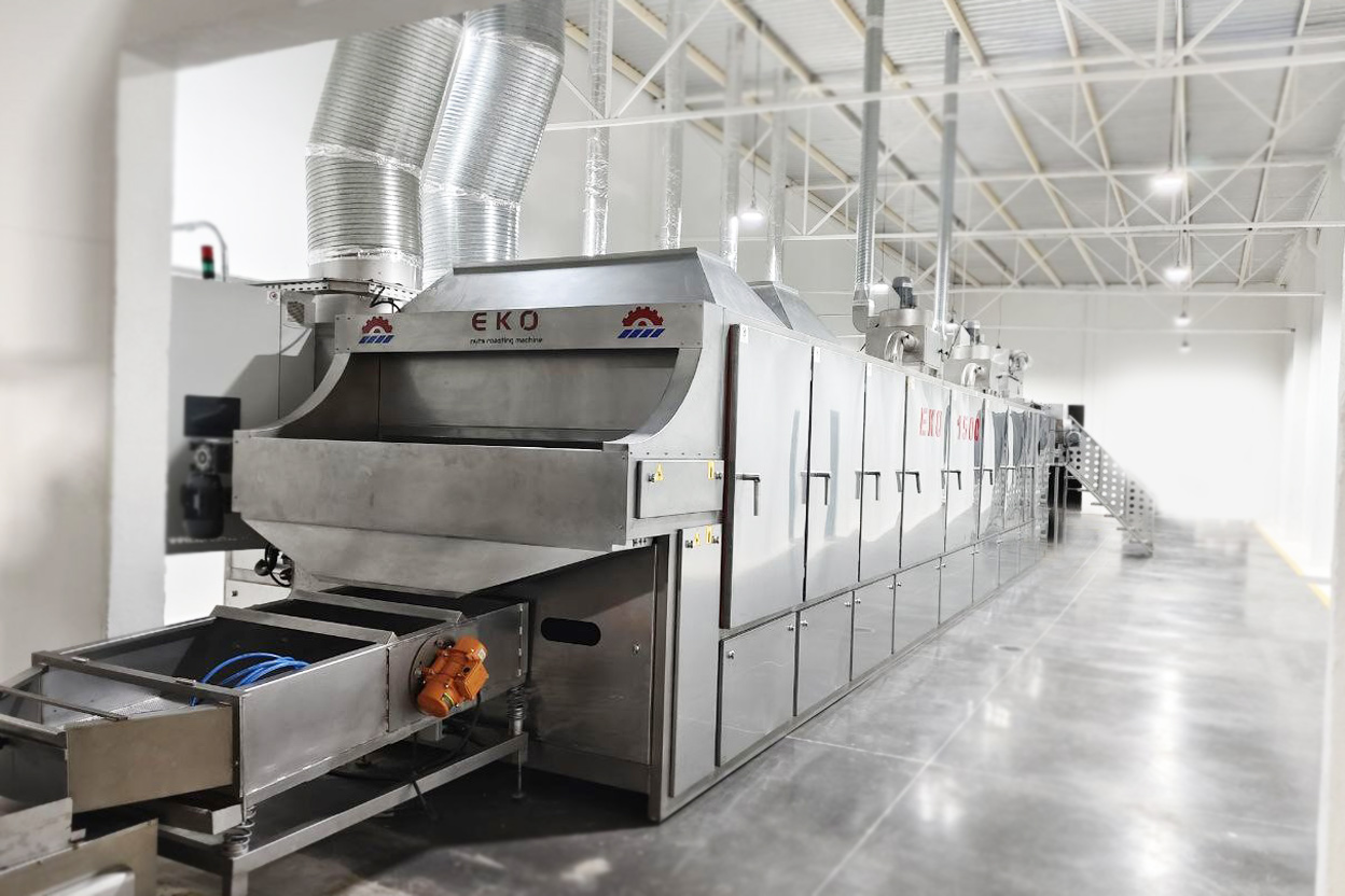 Belt Type Nut Roasting