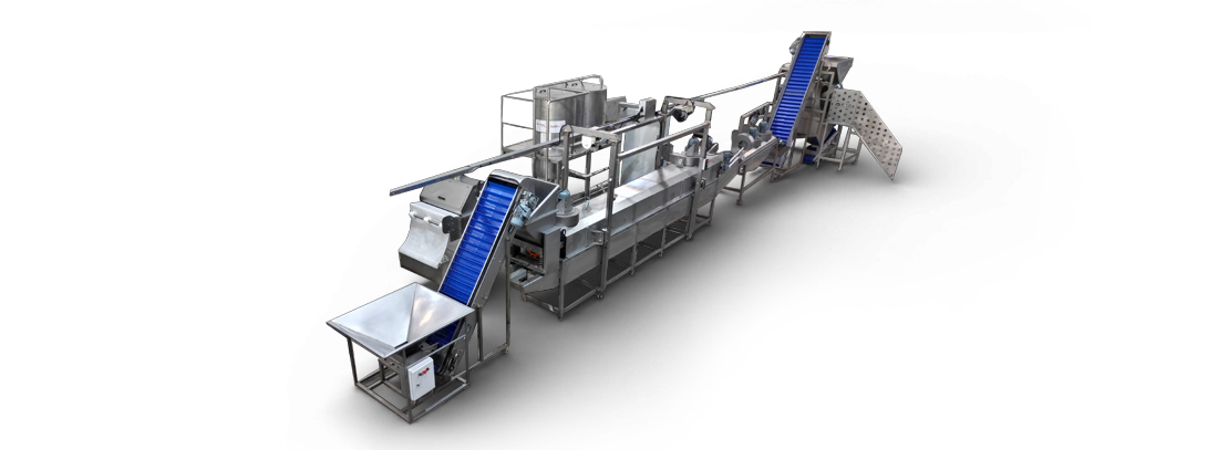 Tunnel Type Frying Line
