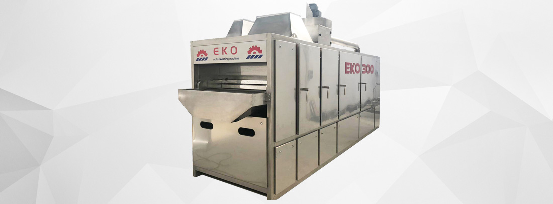 Single-Belt Roasting Oven - Conveyor Roasting Machine - EKO - 300